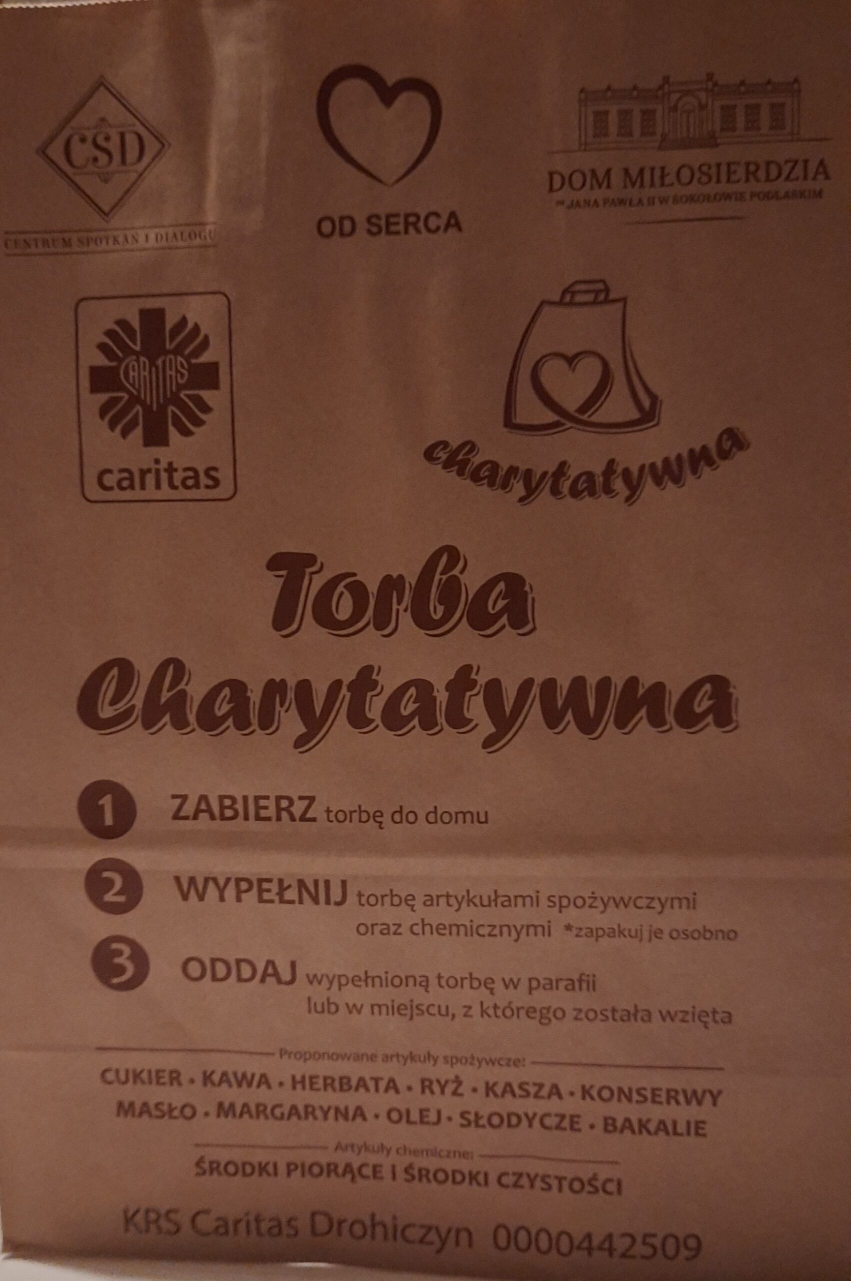 Read more about the article <strong>Torby charytatywne – „Od serca”.</strong>